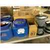 Image 1 : LOT OF GALVANIZED UTILITY CHAIN, HILTI CAULKING AND MISC. MEASURES