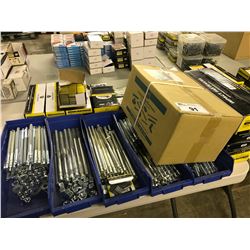 LOT OF IMPACT FASTENERS,  SUPPLIES AND ANCHOR BOLTS