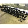 Image 2 : LARGE QUANTITY OF ASSORTED DUMBBELLS