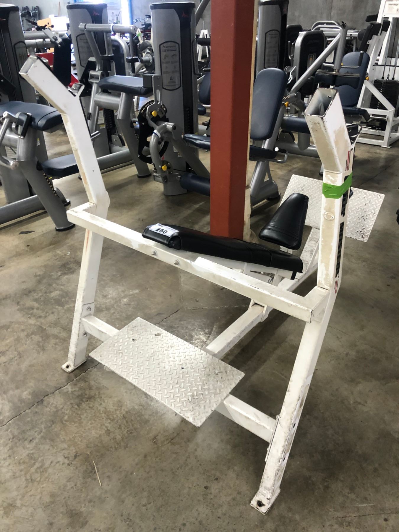 BODY MASTERS INCLINE BENCH/RACK
