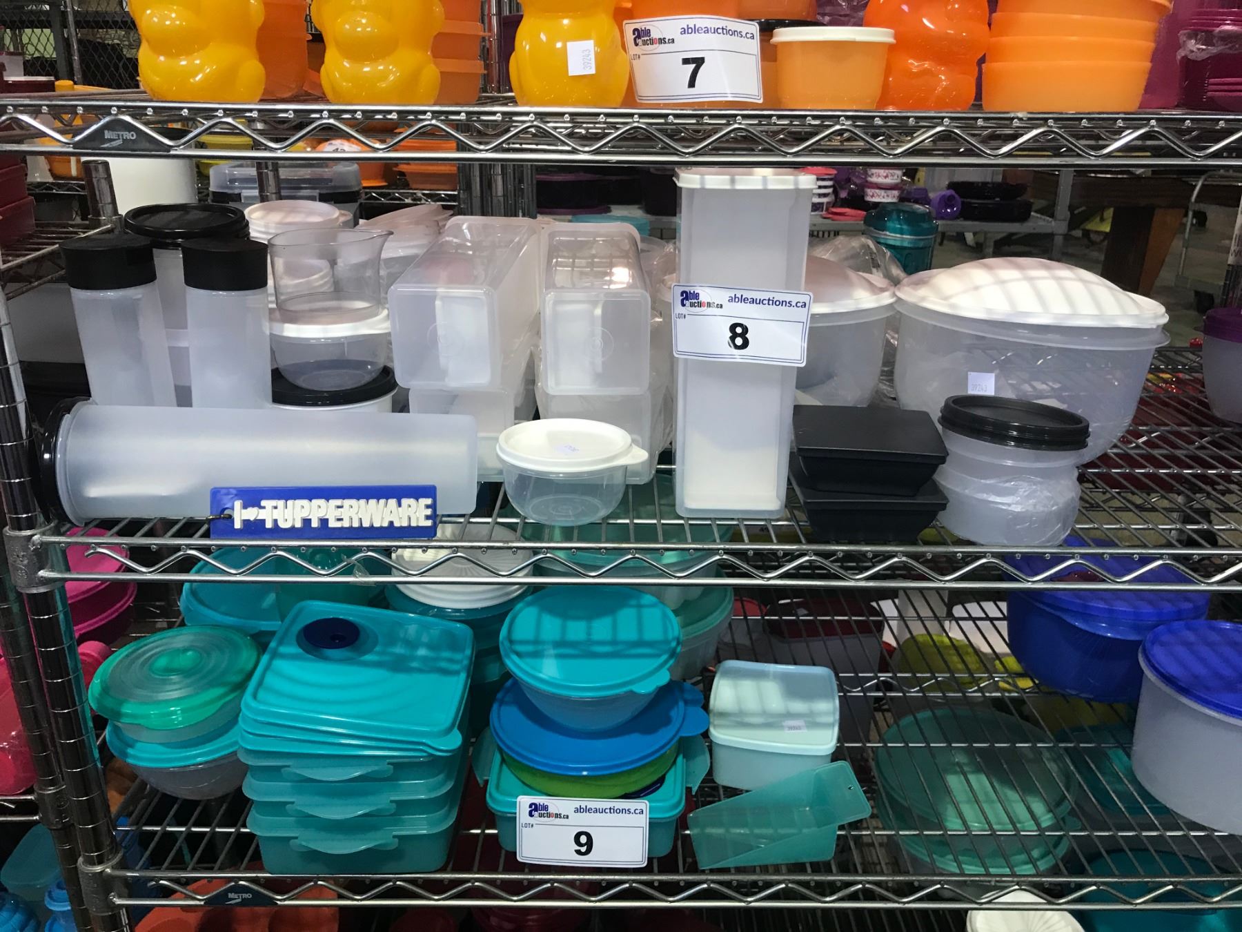 Assorted Tupperware ASSORTED TUPPERWARE PRODUCTS - Able Auctions