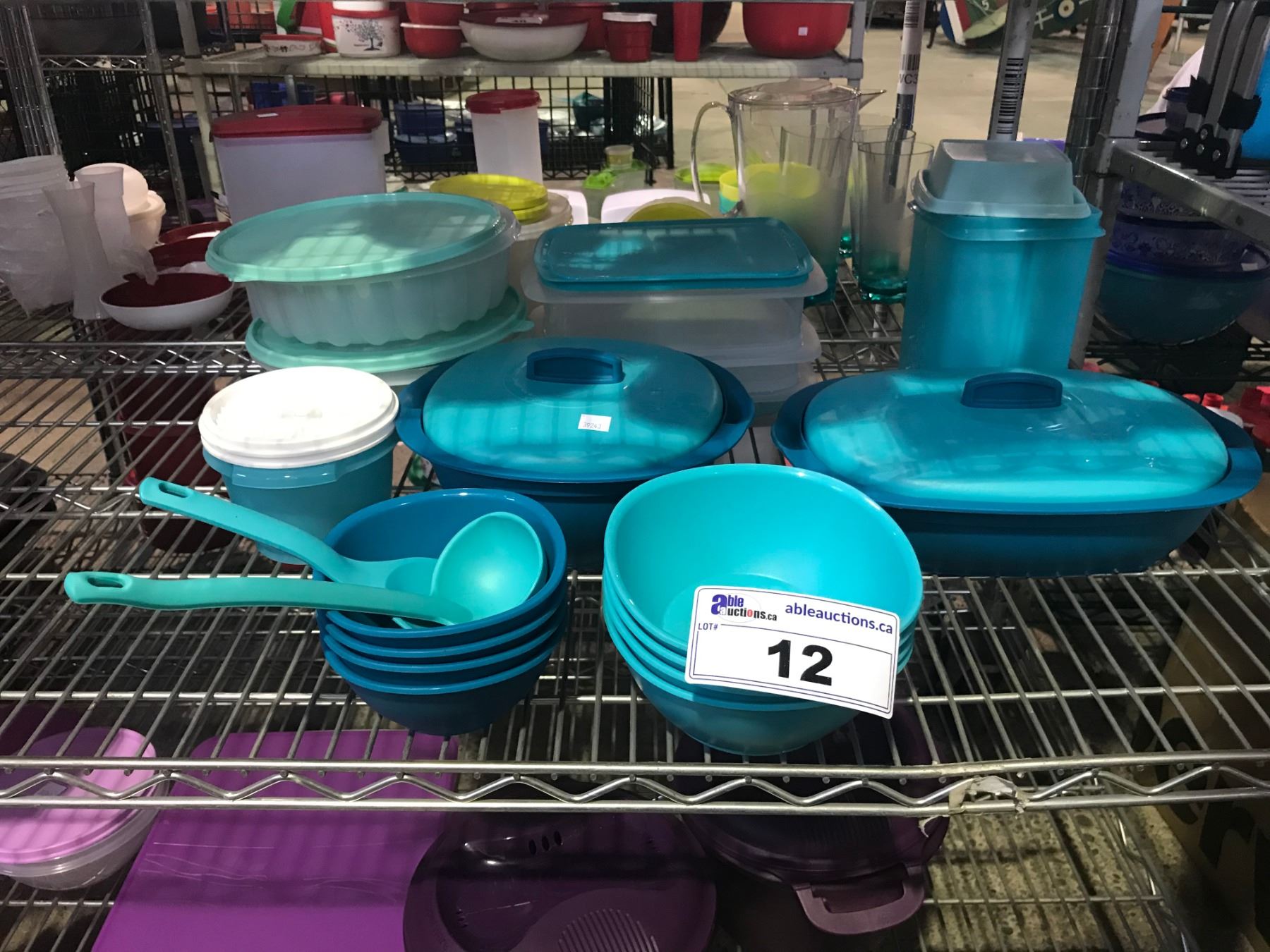ASSORTED TUPPERWARE PRODUCTS Able Auctions