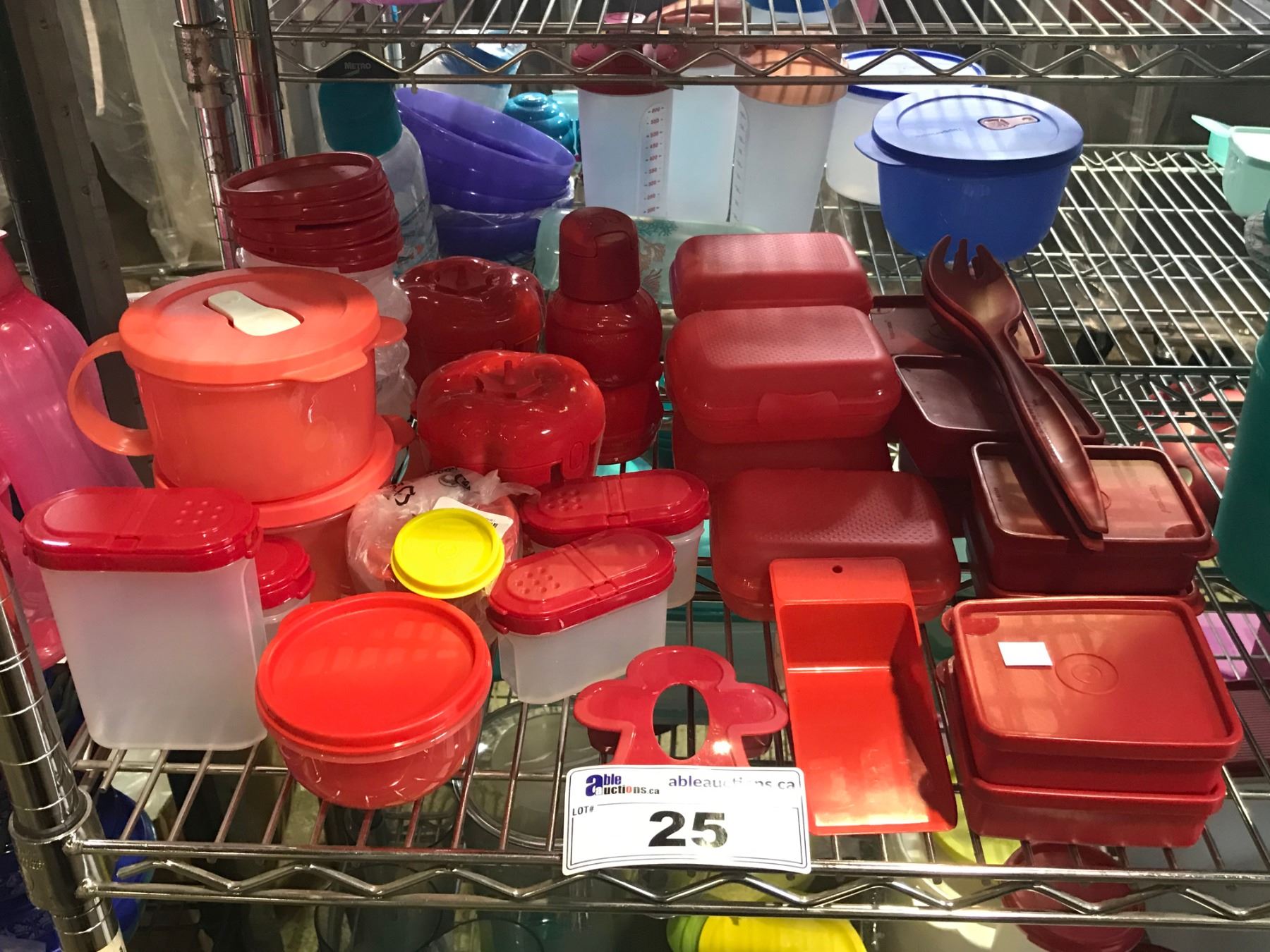 Assorted Tupperware ASSORTED TUPPERWARE PRODUCTS