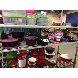 ASSORTED TUPPERWARE PRODUCTS