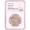 Image 1 : 1963-D Franklin Half Dollar Coin NGC MS64FBL