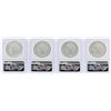 Image 2 : Lot of (4) 1978Mo Mexico 100 Pesos Silver Coins NGC MS64