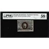 Image 1 : 1863 25 Cents Second Issue Fractional Note Fr.1283 PMG Ch. About Uncirculated 58EPQ