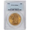 Image 1 : 1904 $20 Liberty Head Double Eagle Gold Coin PCGS MS64