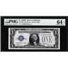 Image 1 : 1928B $1 Funnyback Silver Certificate Note Fr.1602 PMG Choice Uncirculated 64EPQ