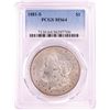 Image 1 : 1881-S $1 Morgan Silver Dollar Coin PCGS MS64