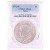 Image 1 : 1973-S $1 Eisenhower Silver Dollar Coin PCGS MS66