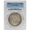 Image 1 : 1927-S $1 Peace Silver Dollar Coin PCGS MS63