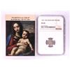 Image 1 : 1551 KB Hungary Denar 'Madonna and Child' Coin NGC XF45 w/ Story Box