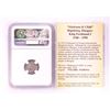 Image 2 : 1551 KB Hungary Denar 'Madonna and Child' Coin NGC XF45 w/ Story Box