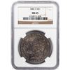 Image 1 : 1882-S $1 Morgan Silver Dollar Coin NGC MS65