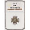 Image 1 : 1909 Barber Dime Coin NGC MS62