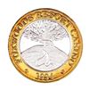 Image 2 : .999 Fine Silver Foxwoods Resort and Casino, CT $10 Casino Limited Edition Gaming Token