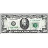 Image 1 : 1974 $20 Federal Reserve Note Back to Face Full Offset ERROR