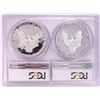 Image 2 : 1986-S & 2016-W $1 Proof American Silver Eagle Coin Set PCGS PR69DCAM