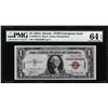 Image 1 : 1935A $1 Hawaii WWII Emergency Silver Certificate Note PMG Choice Uncirculated 64EPQ