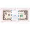 Image 1 : Pack of (100) 1999 $1 Federal Reserve STAR Notes New York in Capital Holder