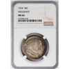 Image 1 : 1924 Huguenot Tercentenary Commemorative Half Dollar Coin NGC MS64 Nice Toning