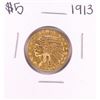 Image 1 : 1913 $5 Indian Head Half Eagle Gold Coin