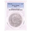 Image 1 : 1971-S $1 Eisenhower Silver Dollar Coin PCGS MS66