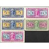 Image 2 : Lot of (5) Series 521 Military Payment Certificate Notes