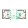 Image 1 : Pack of (100) Consecutive 2013 $2 Federal Reserve STAR Notes San Francisco