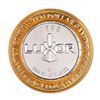 Image 2 : .999 Fine Silver Luxor Las Vegas, Nevada $10 Limited Edition Gaming Token
