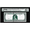 Image 1 : 1929 10 Unit American Bank Note Co. "Test Note" PMG Choice Uncirculated 63EPQ
