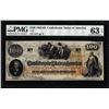 Image 1 : 1862 $100 Confederate States of America Note T-41 PMG Choice Uncirculated 63EPQ