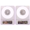 Image 2 : Lot of (2) 2019Mo Mexico 2 Onza Libertad Silver Coins NGC MS69 Early Releases