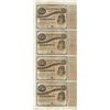 Image 1 : Uncut Sheet of (4) State of Louisiana Baby Bond Obsolete Notes