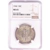 Image 1 : 1944 Franklin Half Dollar Coin NGC MS65