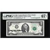 Image 1 : 1995 $2 Federal Reserve Note PMG Superb Gem Uncirculated 67EPQ Courtesy Autograph