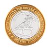 Image 1 : .999 Silver Treasure Island Las Vegas $10 Casino Gaming Token Limited Edition