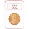 Image 1 : 1911-D $20 St. Gaudens Double Eagle Gold Coin NGC MS64