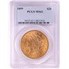 1899 $20 Liberty Head Double Eagle Gold Coin PCGS MS62