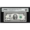 Image 1 : 1995 $2 Federal Reserve Note PMG Superb Gem Uncirculated 68EPQ Courtesy Autograph