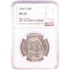 Image 1 : 1949-S Franklin Half Dollar Coin NGC MS64