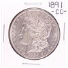 Image 1 : 1891-CC $1 Morgan Silver Dollar Coin
