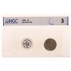 Image 1 : 1882 $1 Morgan Silver Dollar Coin GSA Soft Pack NGC AG3 Lowest Known Grade