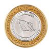 Image 1 : .999 Silver McCarran International Airport Las Vegas, NV $10 Limited Gaming Token