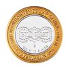 Image 2 : .999 Fine Silver Gold Coast Las Vegas, Nevada $10 Casino Limited Edition Gaming Token