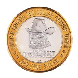 .999 Silver Sam Boyd's Fremont Las Vegas $10 Casino Limited Edition Gaming Token