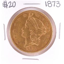 1873 $20 Liberty Head Double Eagle Gold Coin