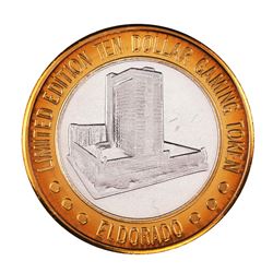 .999 Fine Silver Eldorado Reno, Nevada $10 Limited Edition Gaming Token