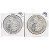 Image 1 : Lot of (2) 1885-O $1 Morgan Silver Dollar Coins